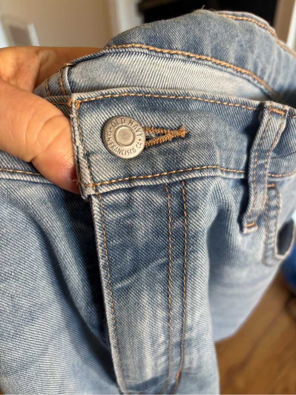 High-Rise Baggy Wide Leg Jeans Old Navy Women’s Size 20 Plus Faded Blue Y2K - Picture 8 of 13